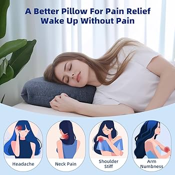 Amazon.com: LOFE Adjustable Thin Memory Foam Pillow - 4